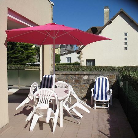 Les Terrasses Du Chateau Barneville-Carteret Bagian luar foto