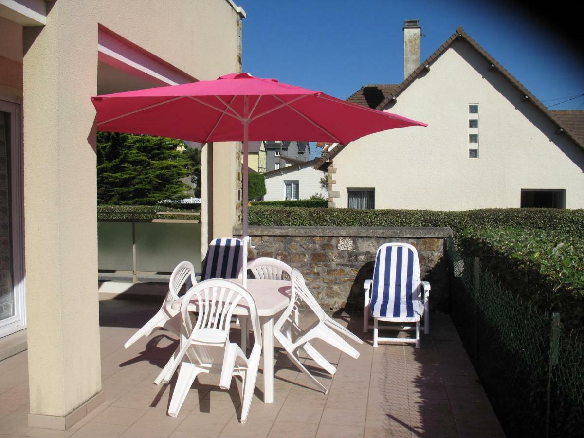 Les Terrasses Du Chateau Barneville-Carteret Bagian luar foto