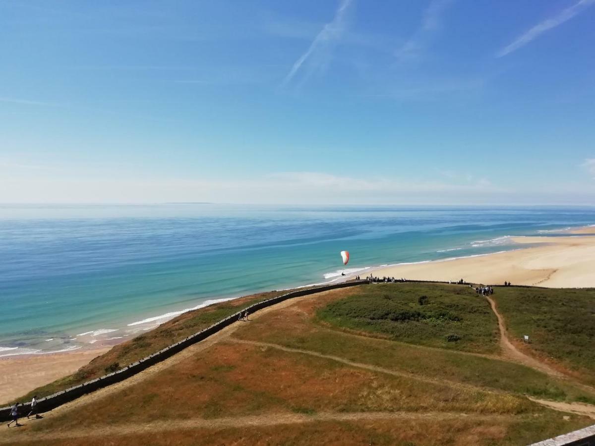 Les Terrasses Du Chateau Barneville-Carteret Bagian luar foto