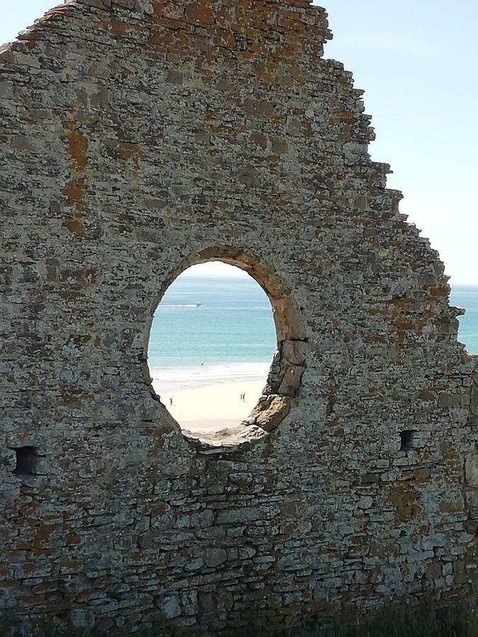 Les Terrasses Du Chateau Barneville-Carteret Bagian luar foto